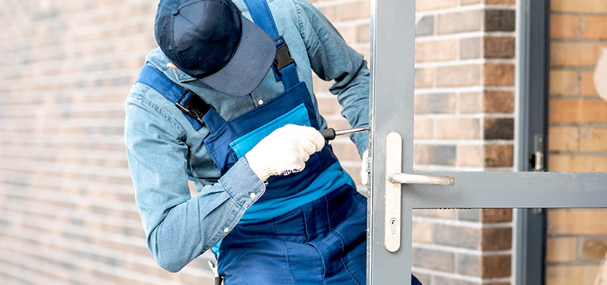 Pivot Storefront Door Locks Installation in Arcadia, California